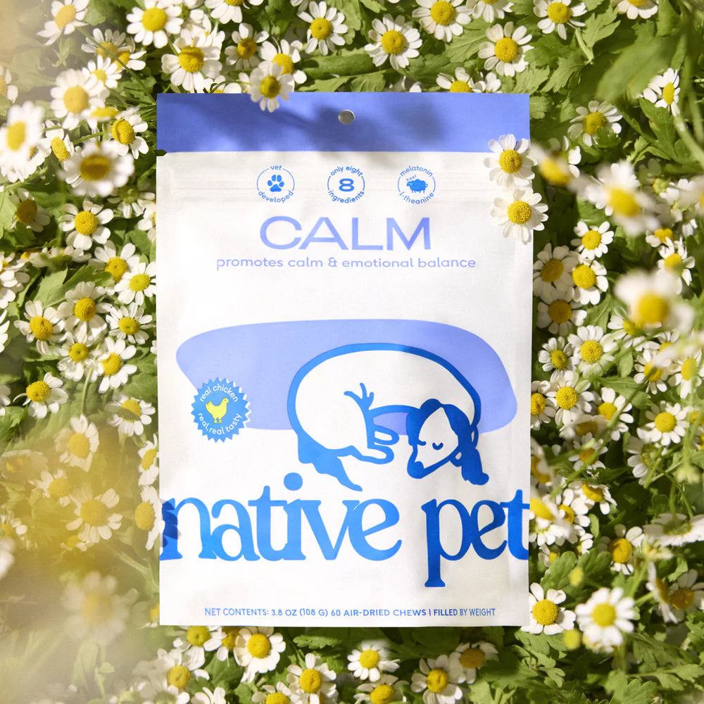 Native Pet Calm Chew 60 ct