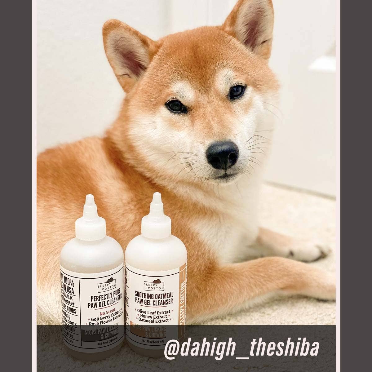 Sleepy Cotton Perfectly Pure Paw Gel Cleanser - 8 OZ