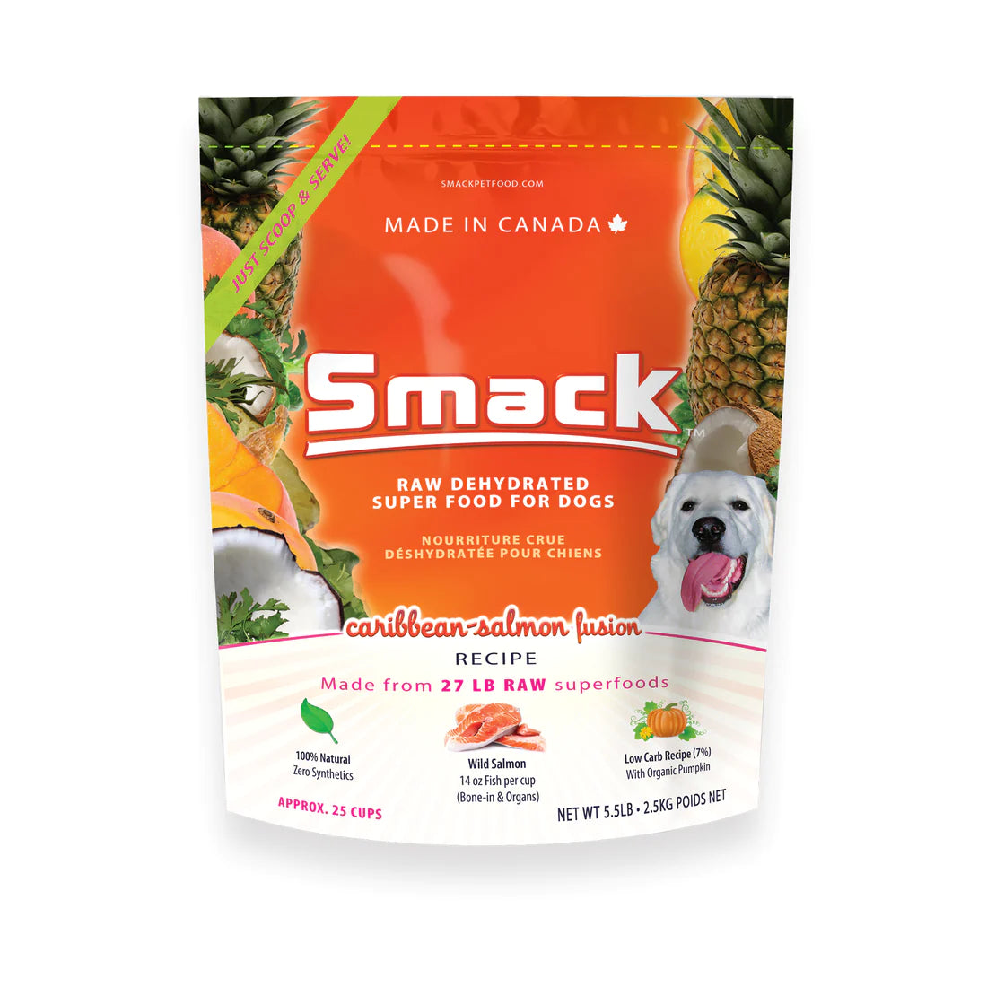 Smack Dehydrated Dog Food