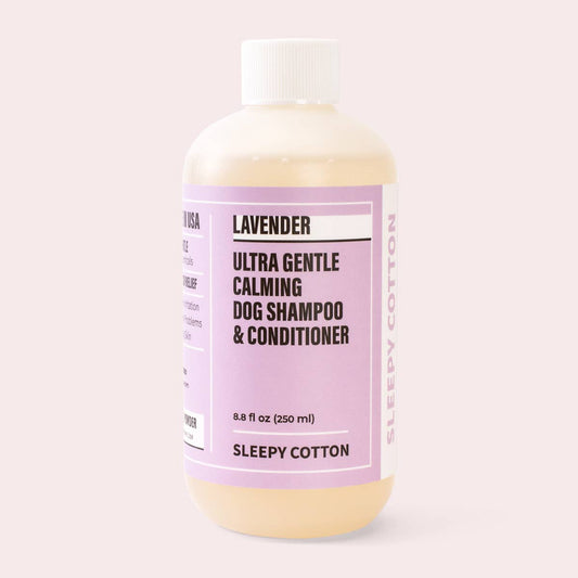 Sleepy Cotton Ultra Gentle Calming Dog Shampoo - Lavender - 8 OZ