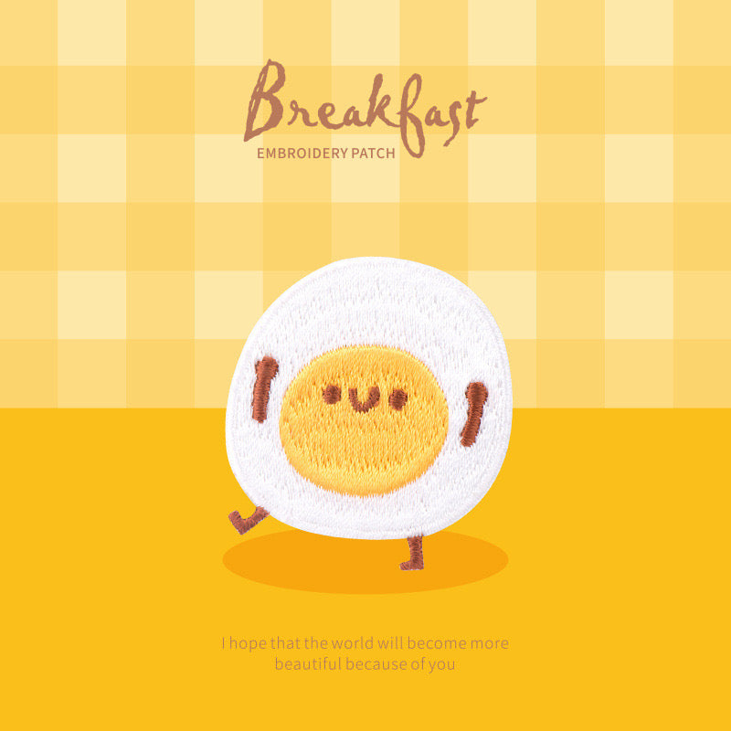 Embroidery Patch Breakfast