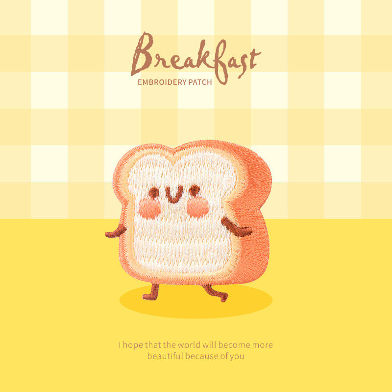 Embroidery Patch Breakfast