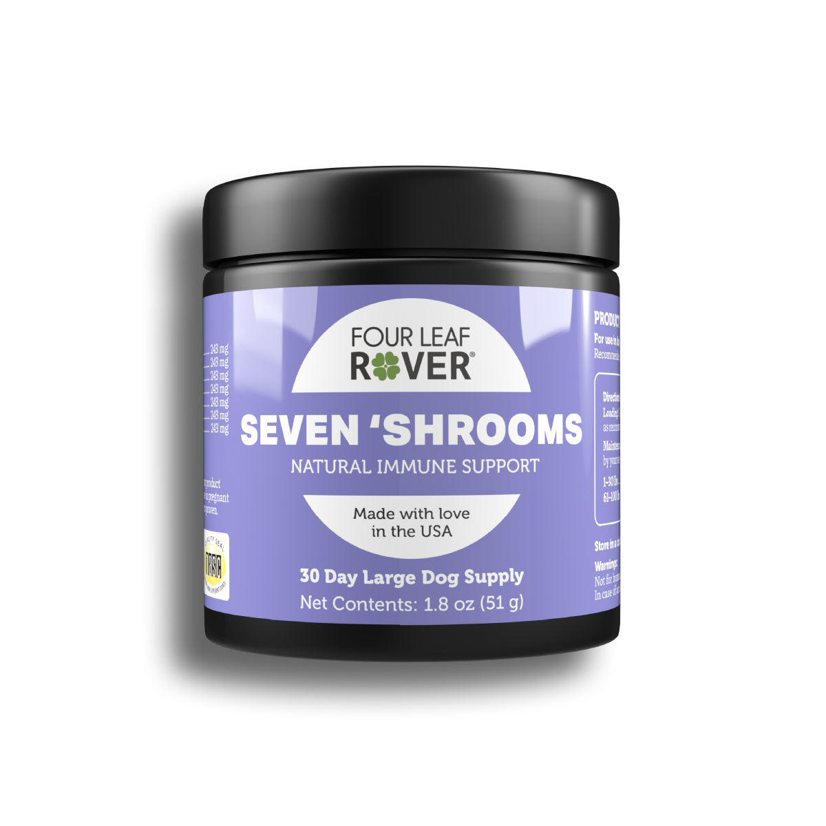 Four Leaf Rover Seven 'Shrooms - Organic Mushroom Mix 1.8oz