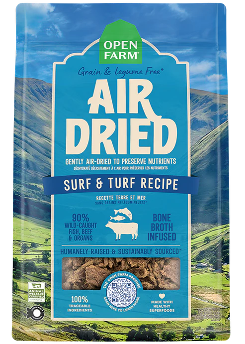 Open Farm Air Dried Dog Food 1 LB