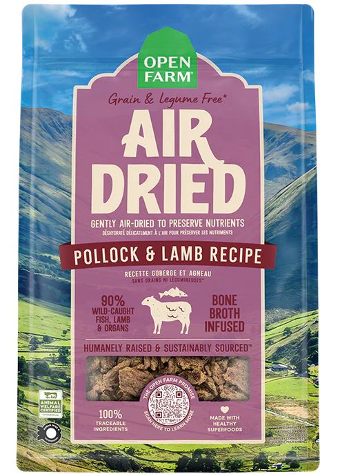 Open Farm Air Dried Dog Food 1 LB