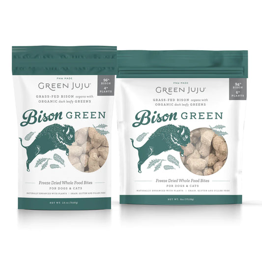 Green Juju Bison Green Bites 6oz